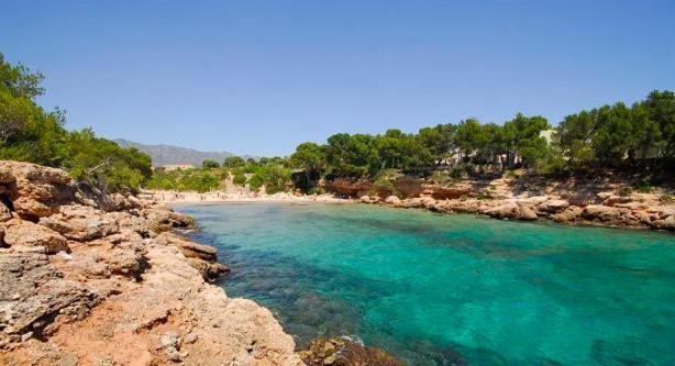 Apt. Con Piscina Interior En La Playa Alguer L'Ametlla de Mar Buitenkant foto